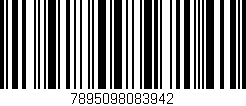 Código de barras (EAN, GTIN, SKU, ISBN): '7895098083942'