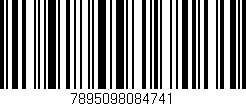 Código de barras (EAN, GTIN, SKU, ISBN): '7895098084741'