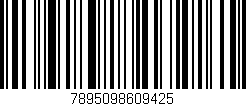 Código de barras (EAN, GTIN, SKU, ISBN): '7895098609425'