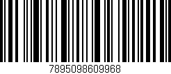 Código de barras (EAN, GTIN, SKU, ISBN): '7895098609968'