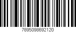 Código de barras (EAN, GTIN, SKU, ISBN): '7895098692120'