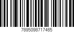 Código de barras (EAN, GTIN, SKU, ISBN): '7895098717465'