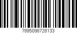 Código de barras (EAN, GTIN, SKU, ISBN): '7895098728133'