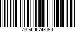 Código de barras (EAN, GTIN, SKU, ISBN): '7895098746953'