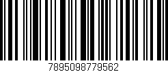 Código de barras (EAN, GTIN, SKU, ISBN): '7895098779562'