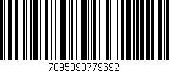 Código de barras (EAN, GTIN, SKU, ISBN): '7895098779692'
