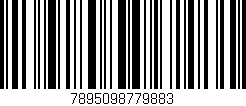 Código de barras (EAN, GTIN, SKU, ISBN): '7895098779883'