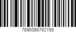 Código de barras (EAN, GTIN, SKU, ISBN): '7895098782159'