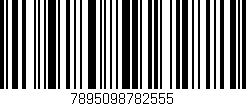 Código de barras (EAN, GTIN, SKU, ISBN): '7895098782555'