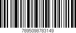 Código de barras (EAN, GTIN, SKU, ISBN): '7895098783149'