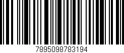 Código de barras (EAN, GTIN, SKU, ISBN): '7895098783194'