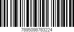 Código de barras (EAN, GTIN, SKU, ISBN): '7895098783224'