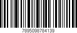 Código de barras (EAN, GTIN, SKU, ISBN): '7895098784139'