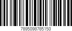 Código de barras (EAN, GTIN, SKU, ISBN): '7895098785150'