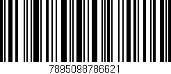 Código de barras (EAN, GTIN, SKU, ISBN): '7895098786621'