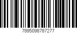 Código de barras (EAN, GTIN, SKU, ISBN): '7895098787277'