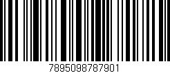 Código de barras (EAN, GTIN, SKU, ISBN): '7895098787901'