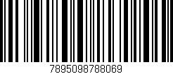Código de barras (EAN, GTIN, SKU, ISBN): '7895098788069'