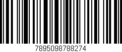 Código de barras (EAN, GTIN, SKU, ISBN): '7895098788274'