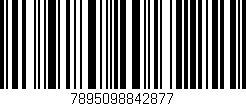 Código de barras (EAN, GTIN, SKU, ISBN): '7895098842877'