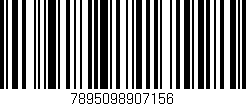 Código de barras (EAN, GTIN, SKU, ISBN): '7895098907156'