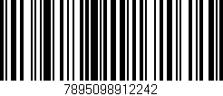 Código de barras (EAN, GTIN, SKU, ISBN): '7895098912242'