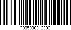 Código de barras (EAN, GTIN, SKU, ISBN): '7895098912303'