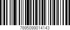 Código de barras (EAN, GTIN, SKU, ISBN): '7895099014143'