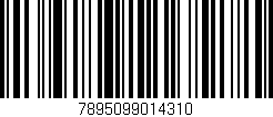 Código de barras (EAN, GTIN, SKU, ISBN): '7895099014310'