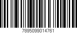 Código de barras (EAN, GTIN, SKU, ISBN): '7895099014761'