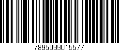Código de barras (EAN, GTIN, SKU, ISBN): '7895099015577'