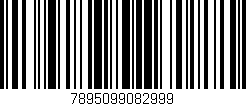Código de barras (EAN, GTIN, SKU, ISBN): '7895099082999'
