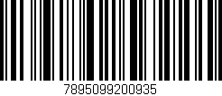 Código de barras (EAN, GTIN, SKU, ISBN): '7895099200935'