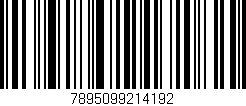 Código de barras (EAN, GTIN, SKU, ISBN): '7895099214192'