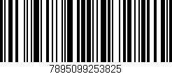 Código de barras (EAN, GTIN, SKU, ISBN): '7895099253825'