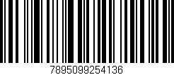 Código de barras (EAN, GTIN, SKU, ISBN): '7895099254136'