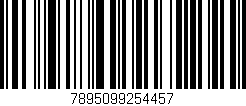 Código de barras (EAN, GTIN, SKU, ISBN): '7895099254457'