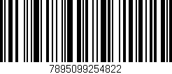 Código de barras (EAN, GTIN, SKU, ISBN): '7895099254822'