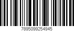 Código de barras (EAN, GTIN, SKU, ISBN): '7895099254945'