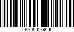 Código de barras (EAN, GTIN, SKU, ISBN): '7895099254990'