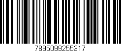 Código de barras (EAN, GTIN, SKU, ISBN): '7895099255317'