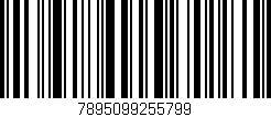 Código de barras (EAN, GTIN, SKU, ISBN): '7895099255799'