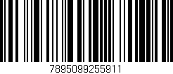 Código de barras (EAN, GTIN, SKU, ISBN): '7895099255911'