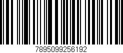 Código de barras (EAN, GTIN, SKU, ISBN): '7895099256192'