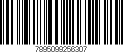 Código de barras (EAN, GTIN, SKU, ISBN): '7895099256307'
