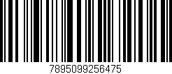 Código de barras (EAN, GTIN, SKU, ISBN): '7895099256475'