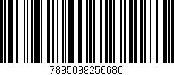 Código de barras (EAN, GTIN, SKU, ISBN): '7895099256680'