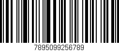Código de barras (EAN, GTIN, SKU, ISBN): '7895099256789'