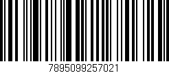 Código de barras (EAN, GTIN, SKU, ISBN): '7895099257021'