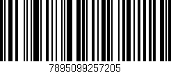 Código de barras (EAN, GTIN, SKU, ISBN): '7895099257205'